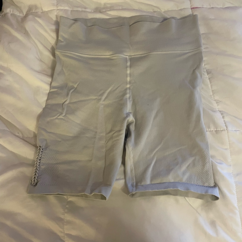 White Aerie Biker shorts 7 inch inseam